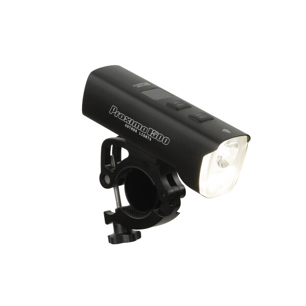 AUTHOR Světlo př. PROXIMA 1500 lm / HB 25-32 mm USB Alloy