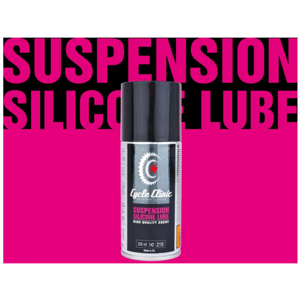 AUTHOR Mazivo Cycle Clinic Suspension Silicone Lube 150 ml   (černá)