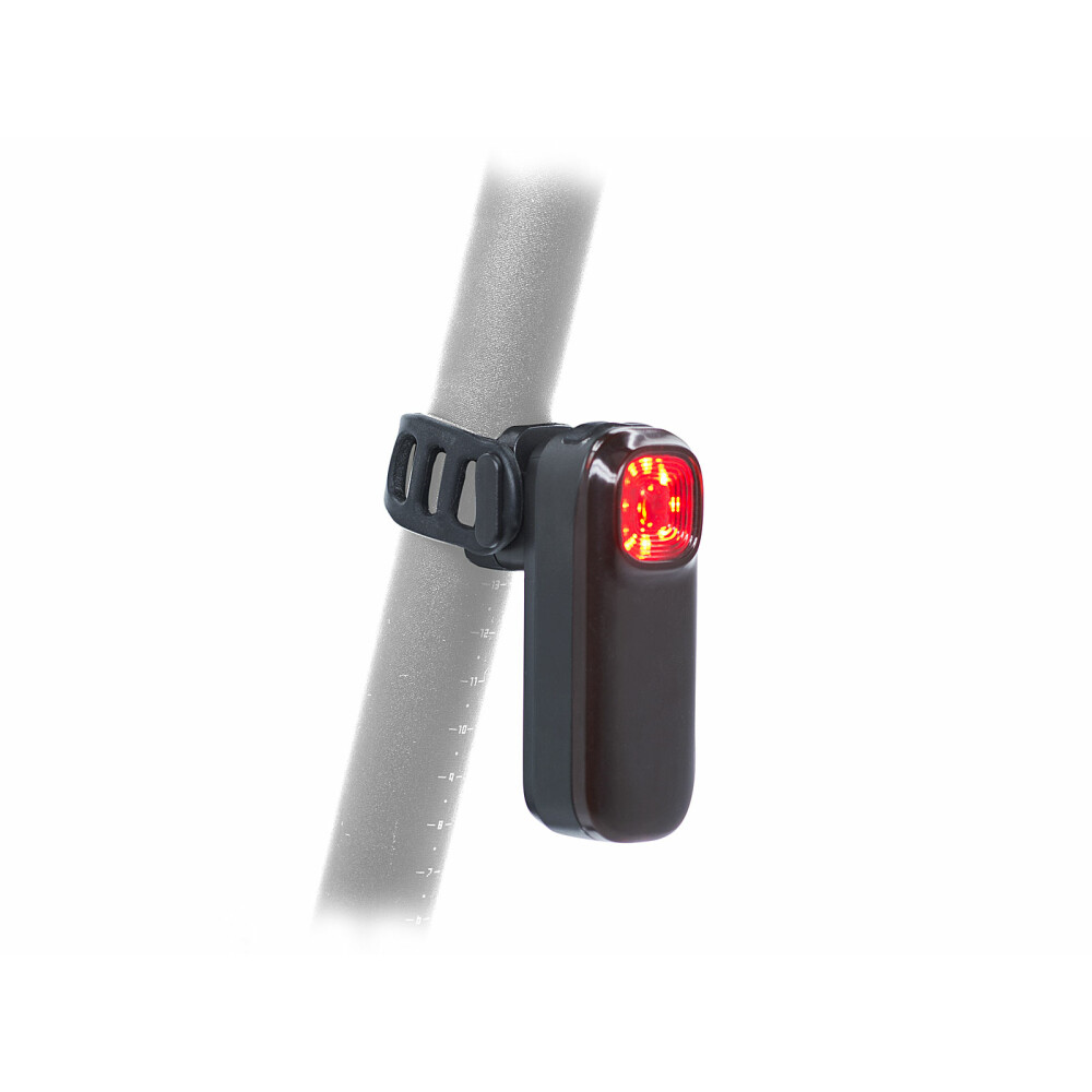 AUTHOR Světlo zad. R-Guard PRO Alloy USB 90 lm ANT&BT   (černá/červené-sklo)