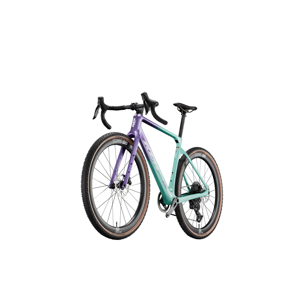 KTM Gravelator Prime – karbonové gravel kolo SRAM AXS - 57