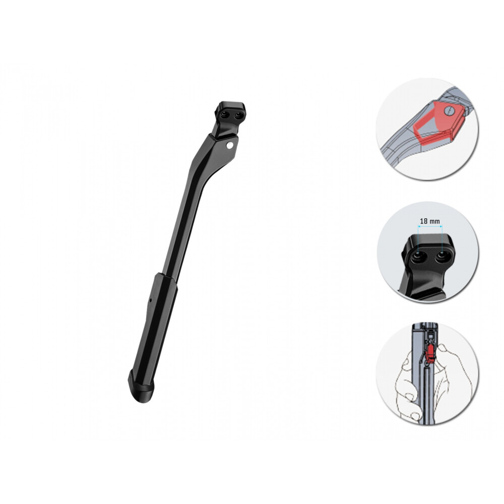 AUTHOR Stojan AKS-675 R18 E-bike 24"-29" (černá)