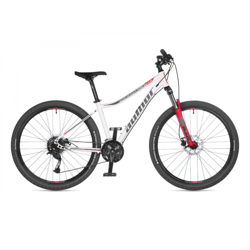 AUTHOR Solution 27,5 ASL 2021-22 16" bílá/červená dámské MTB 27,5"kolo