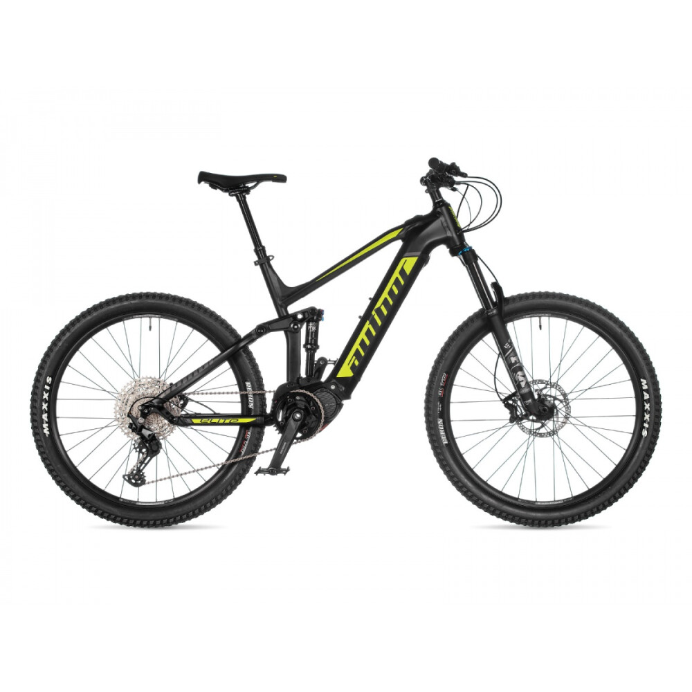 AUTHOR Elite 27,5 2021-22 17" černá-matná/žlutá-neon MTB 27,5" E-kolo