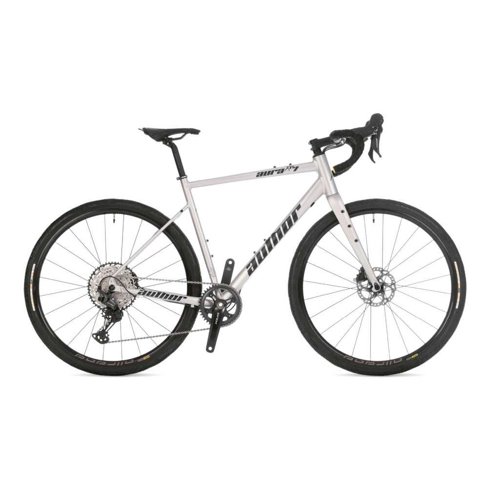 AUTHOR Aura XR7 2025 50 titan-matná/černá Gravel kolo