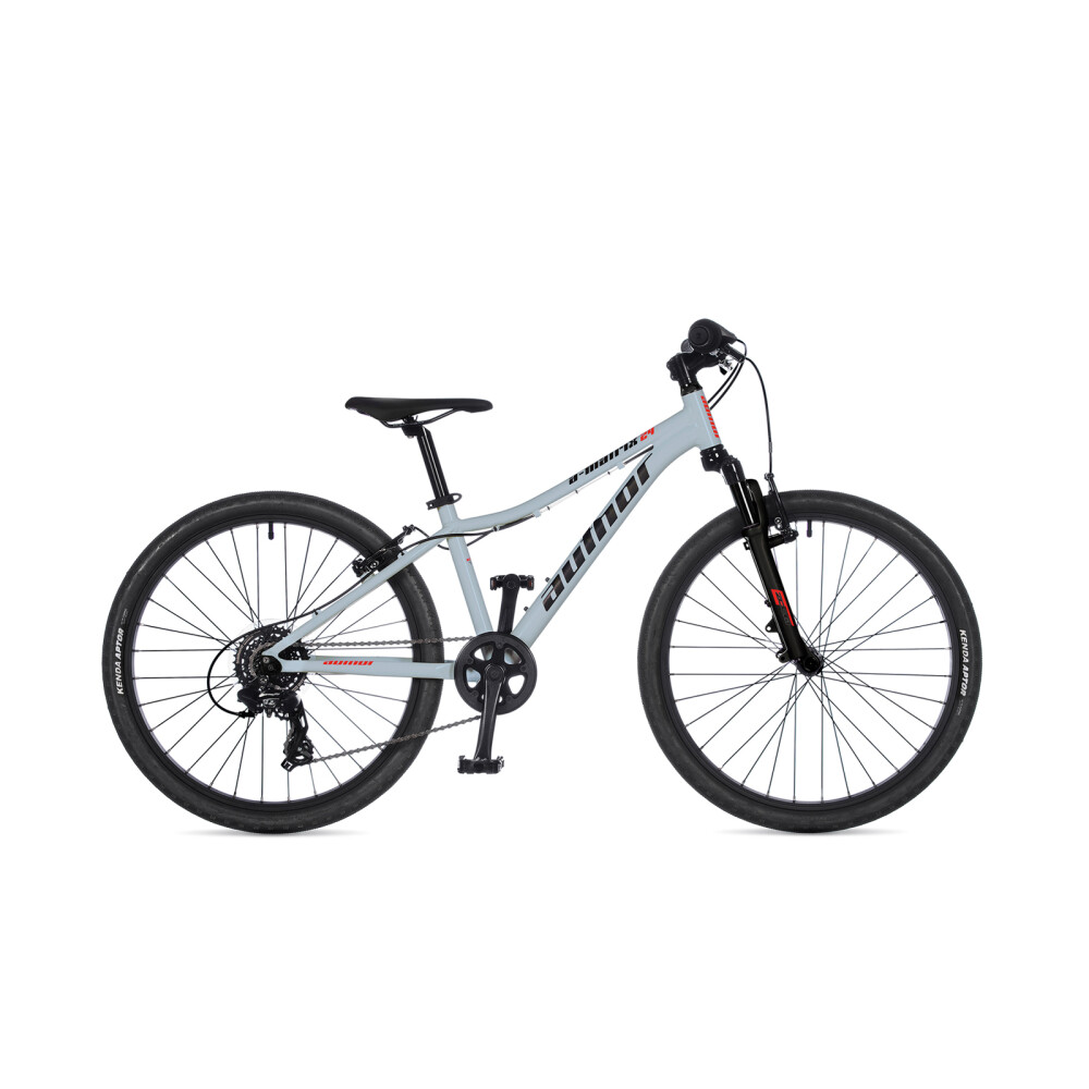 AUTHOR A-Matrix 24 2026 12,5" šedá/černá/červená dětské 24"kolo