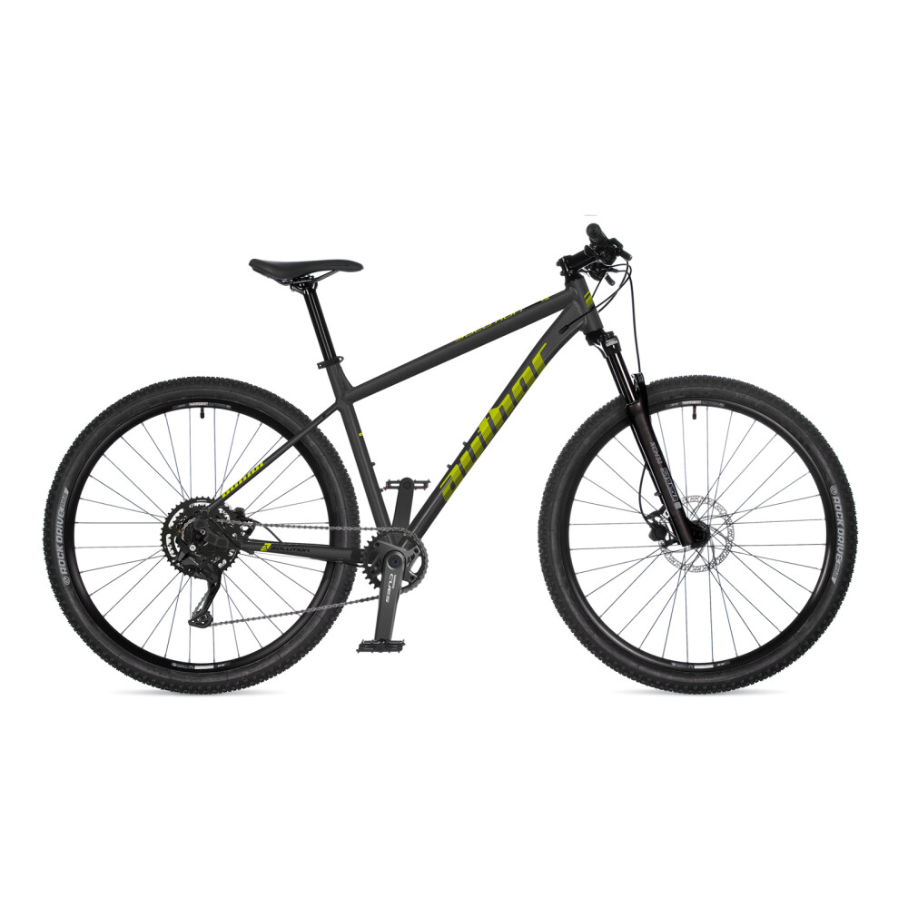 AUTHOR Solution 2026 21" stříbrná-matná/limeta MTB 29"kolo