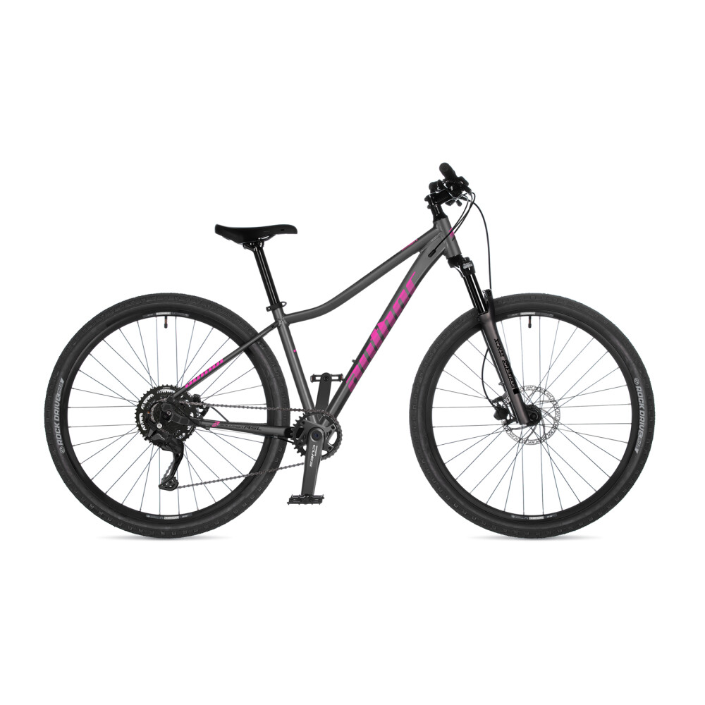 AUTHOR Solution ASL 2026 16" stříbrná/růžová dámské MTB 29"kolo