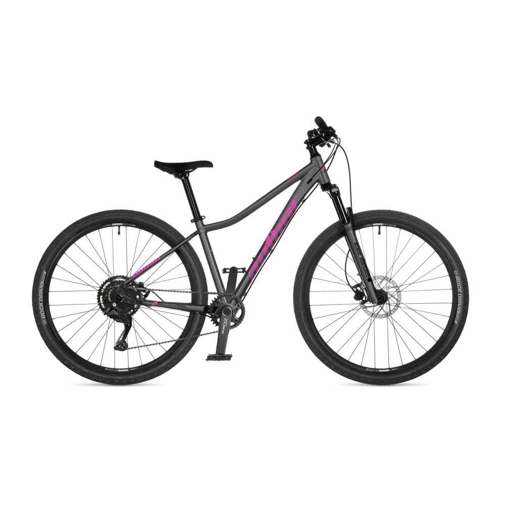 AUTHOR Solution ASL 2026 16" stříbrná/růžová dámské MTB 29"kolo