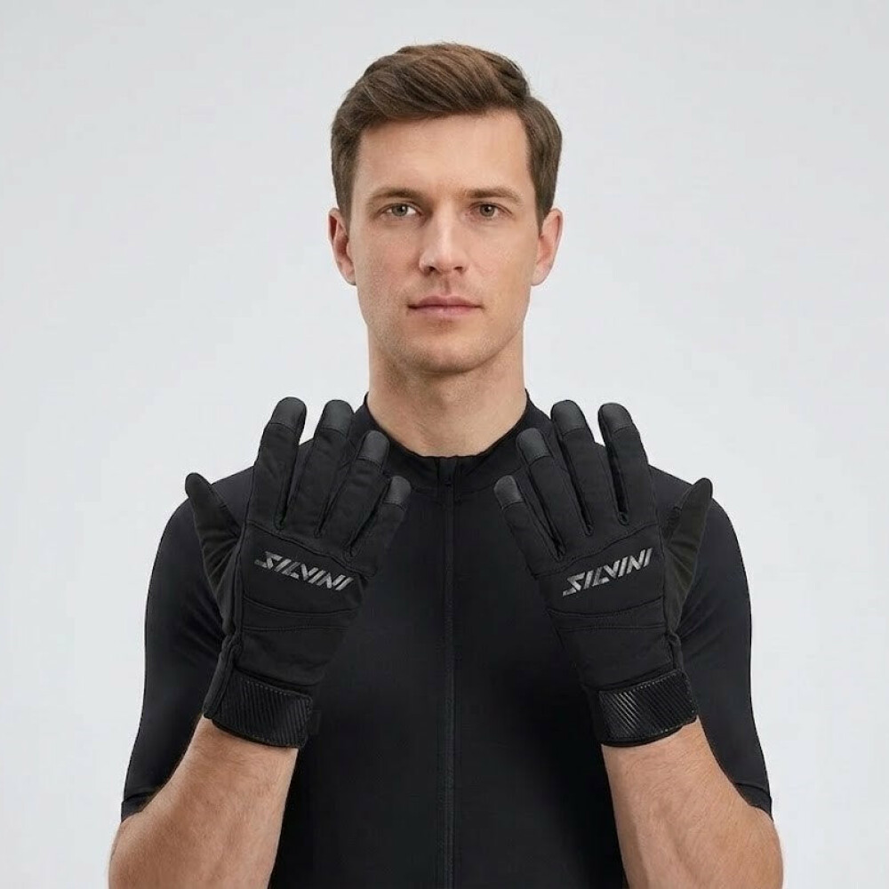 Unisex cyklistické rukavice Silvini UA745 Fusaro XS