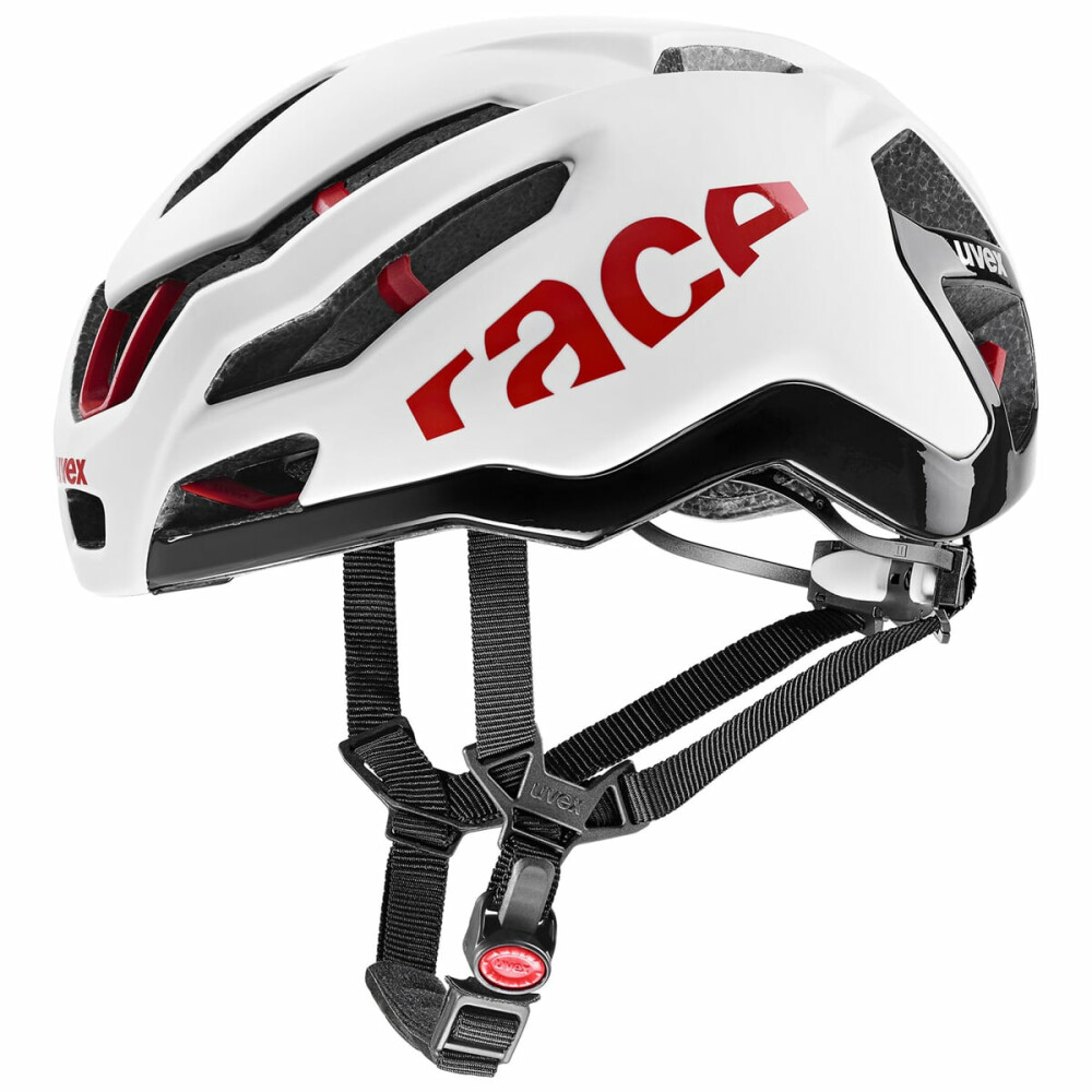 UVEX HELMA RACE 9 WHITE - RED (S4109690800)
