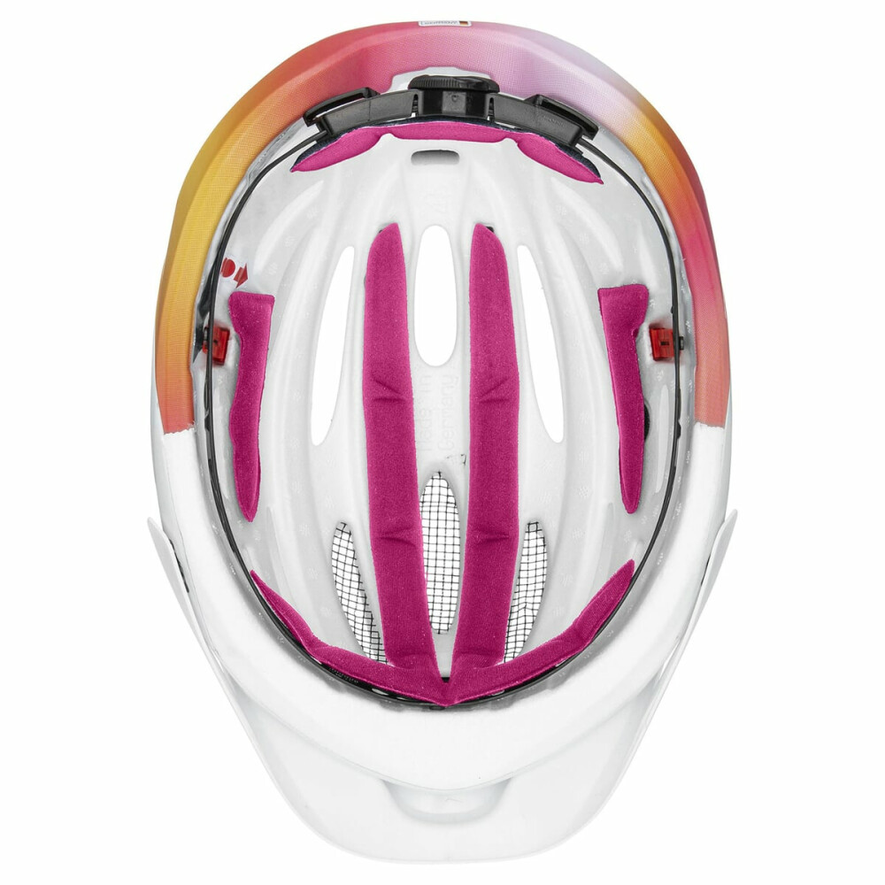 UVEX HELMA TRUE CC WHITE - PEACH MAT