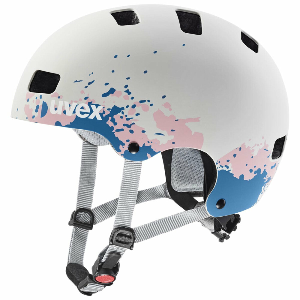 UVEX HELMA KID 3 CC GREY-GRAPEFRUIT M (S4149721500)