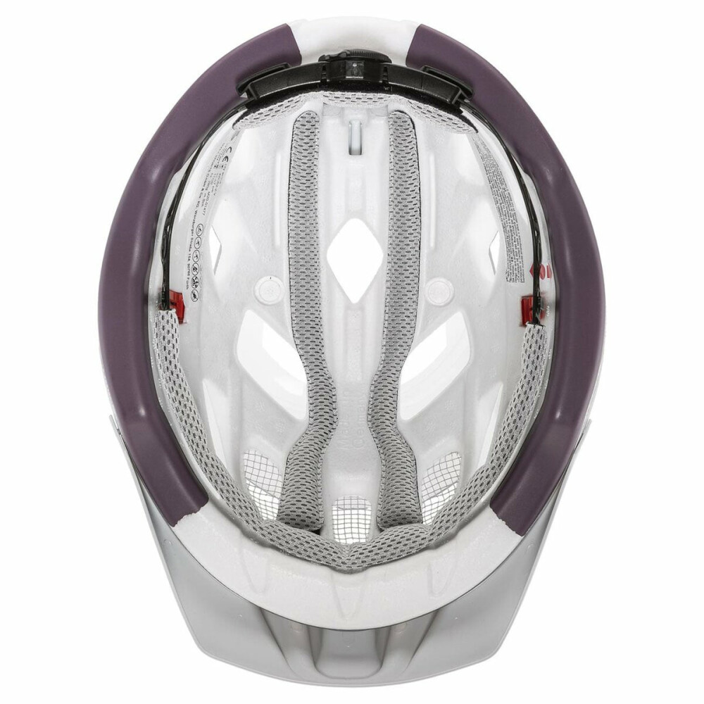UVEX HELMA CITY ACTIVE SILVER PLUM MAT (S4104280900)