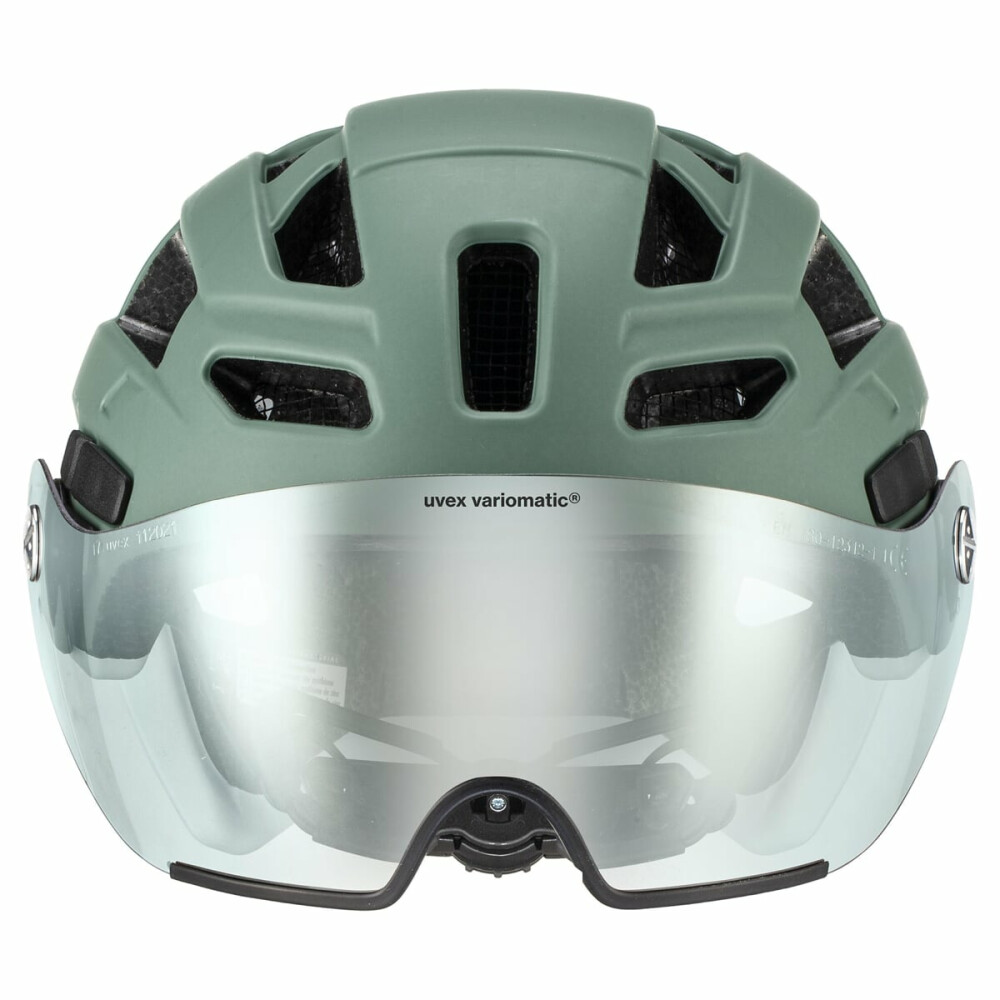 UVEX HELMA FINALE VISOR V MOSS GREEN-CLOUD M (S4109770400)