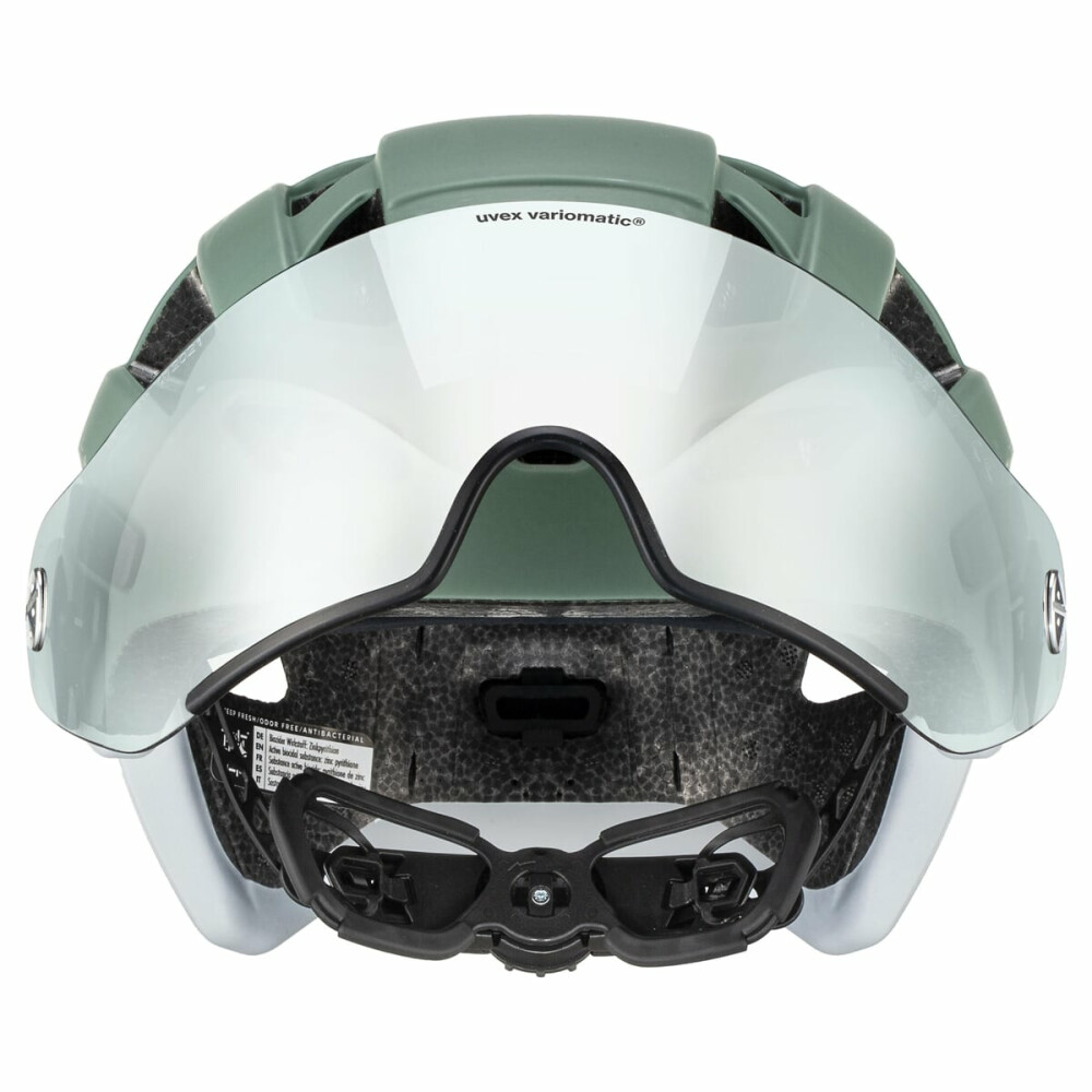 UVEX HELMA FINALE VISOR V MOSS GREEN-CLOUD M (S4109770400)