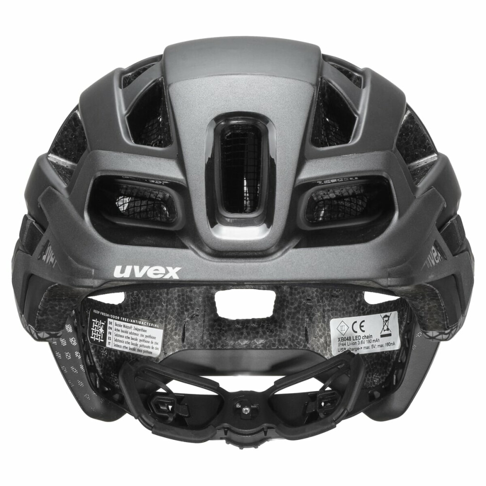 UVEX HELMA FINALE LIGHT 2.0 BLACK-SILVER M (S4100430300)