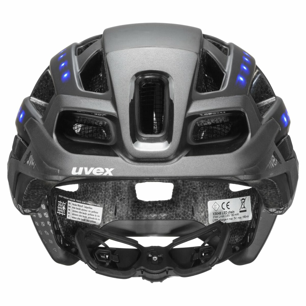 UVEX HELMA FINALE LIGHT 2.0 BLACK-SILVER M (S4100430300)