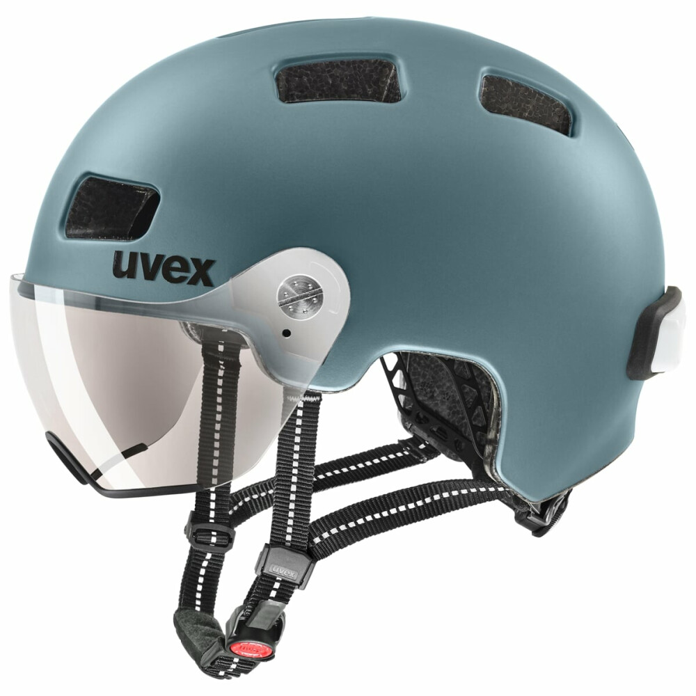 UVEX HELMA RUSH VISOR DEEP TURQUOISE MAT (S4100280400)