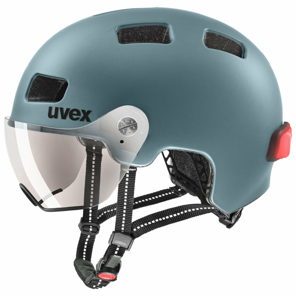UVEX HELMA RUSH VISOR DEEP TURQUOISE MAT (S4100280400)
