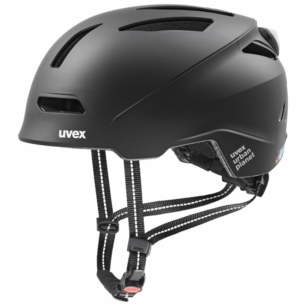 UVEX HELMA URBAN PLANET LED BLACK MATT (S4100650100)