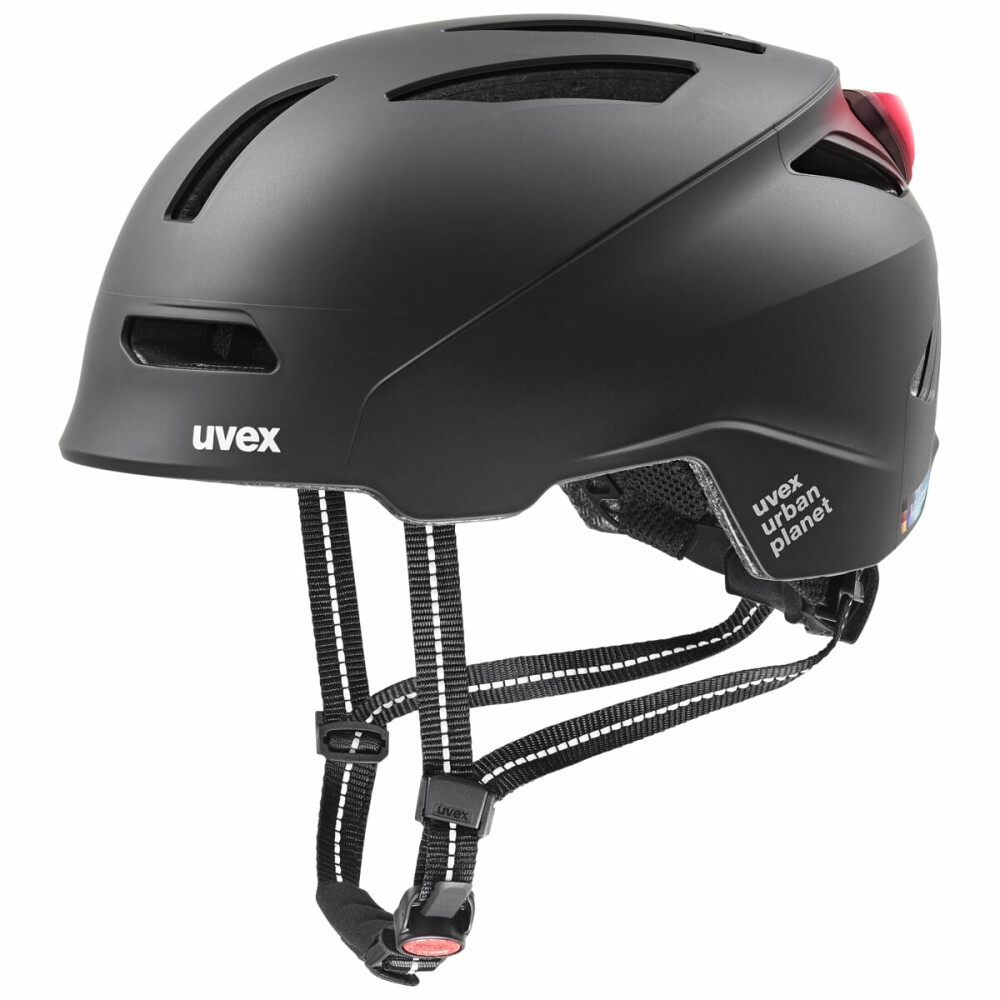 UVEX HELMA URBAN PLANET LED BLACK MATT (S4100650100)
