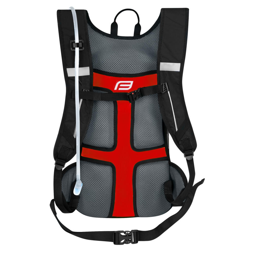 batoh FORCE BERRY ACE PLUS 12L+2L rez., černo-šedý