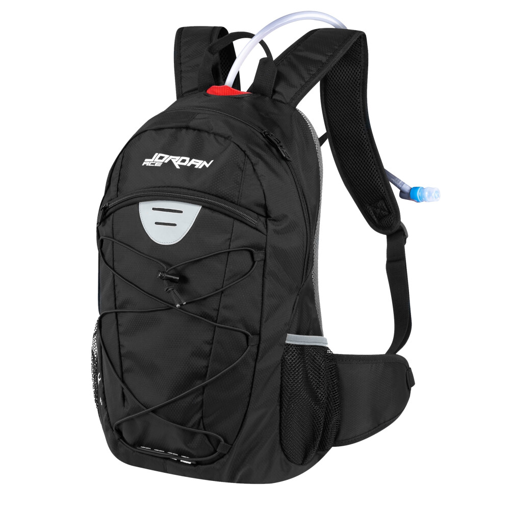batoh FORCE JORDAN PLUS 20L+2L rez., černý