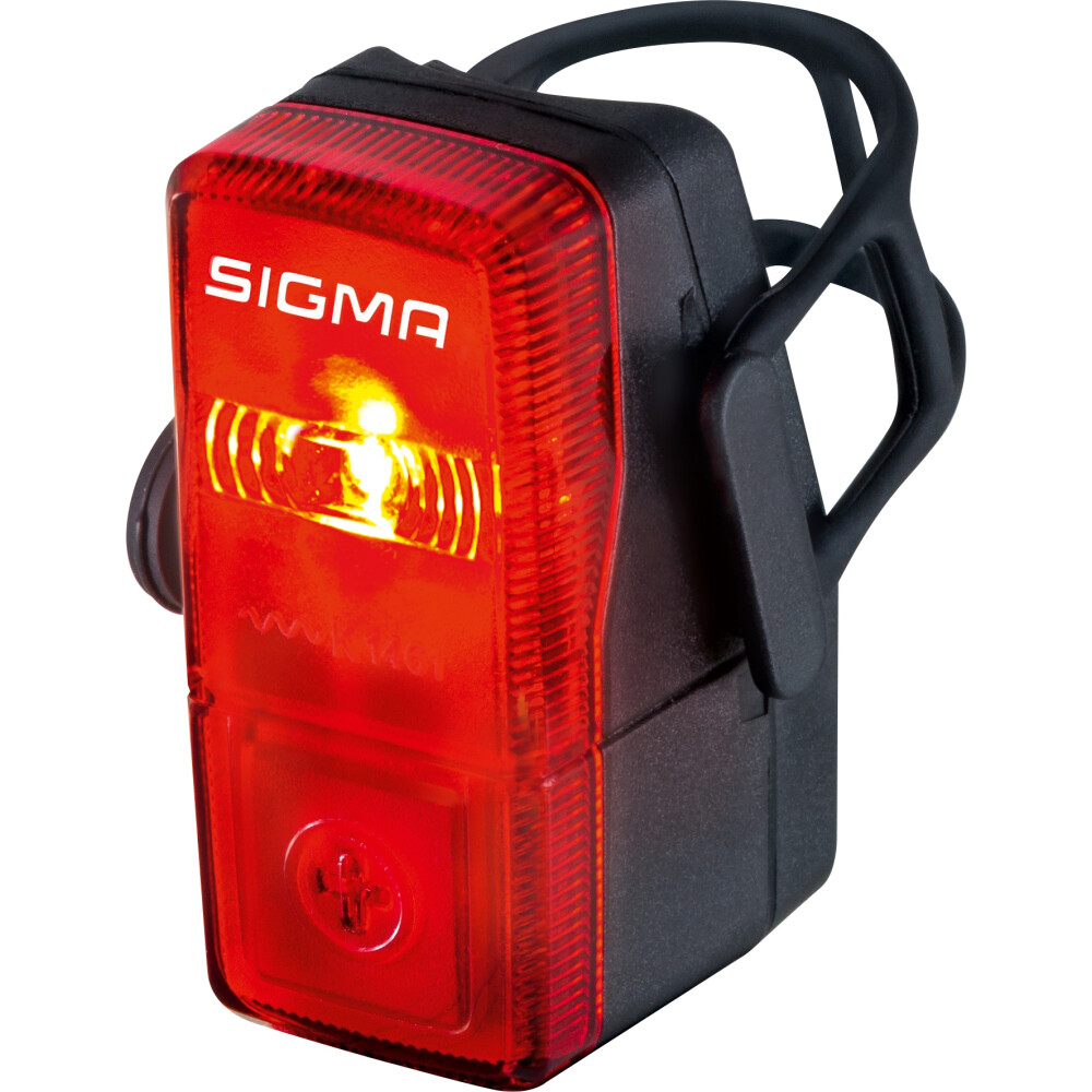 blikačka zadní SIGMA CUBIC FLASH, černé