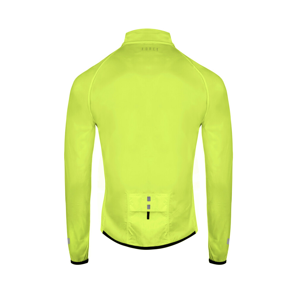 bunda F WINDPRO KID neprofuk, fluo