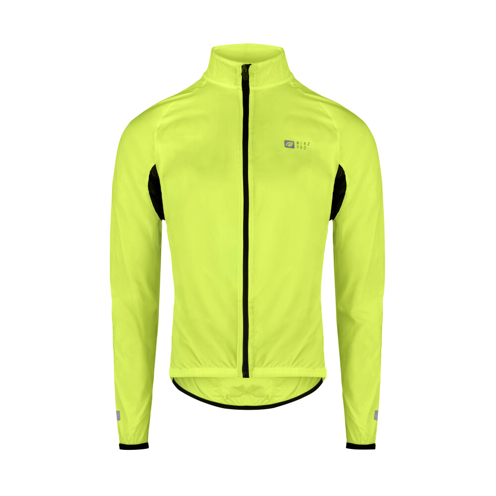 bunda F WINDPRO KID neprofuk, fluo