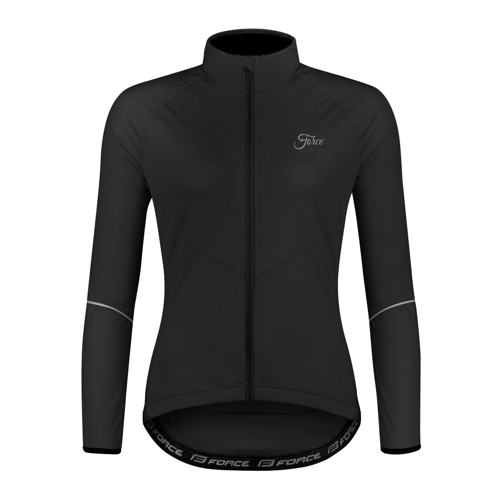 bunda FORCE ARROW LADY softshell, černá