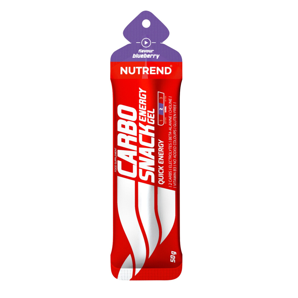 Carbosnack gel, sáček, 50 g borůvka