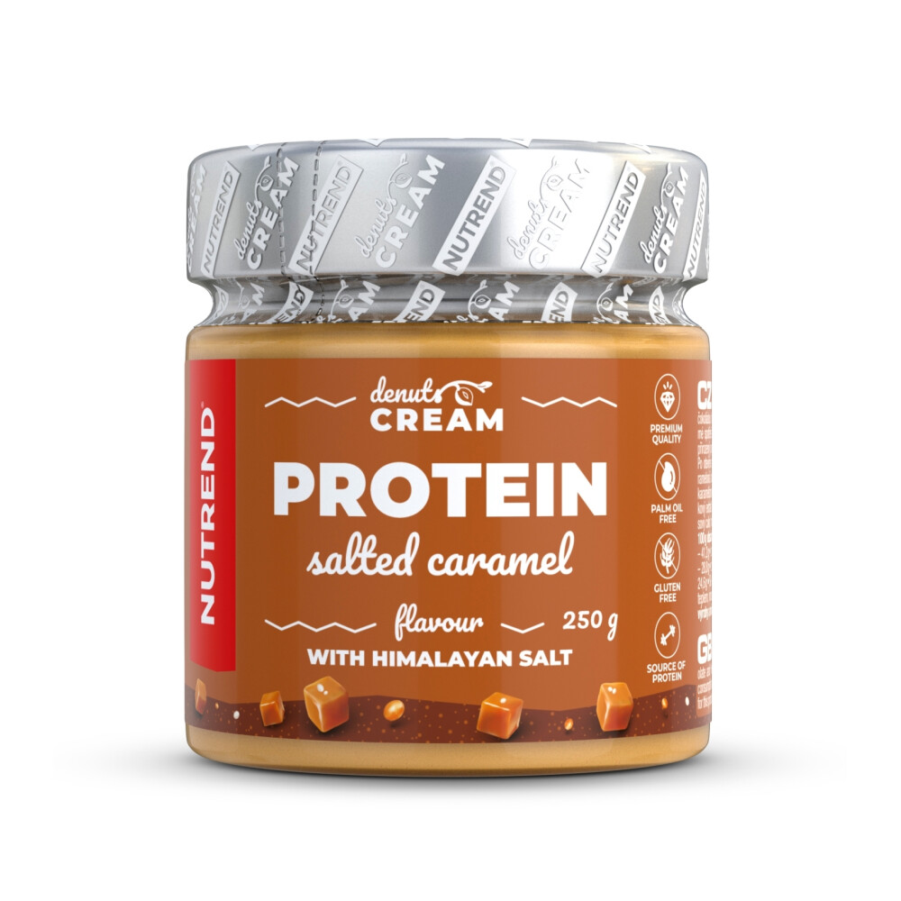 DENUTS CREAM 250 g, slaný karamel s proteinem