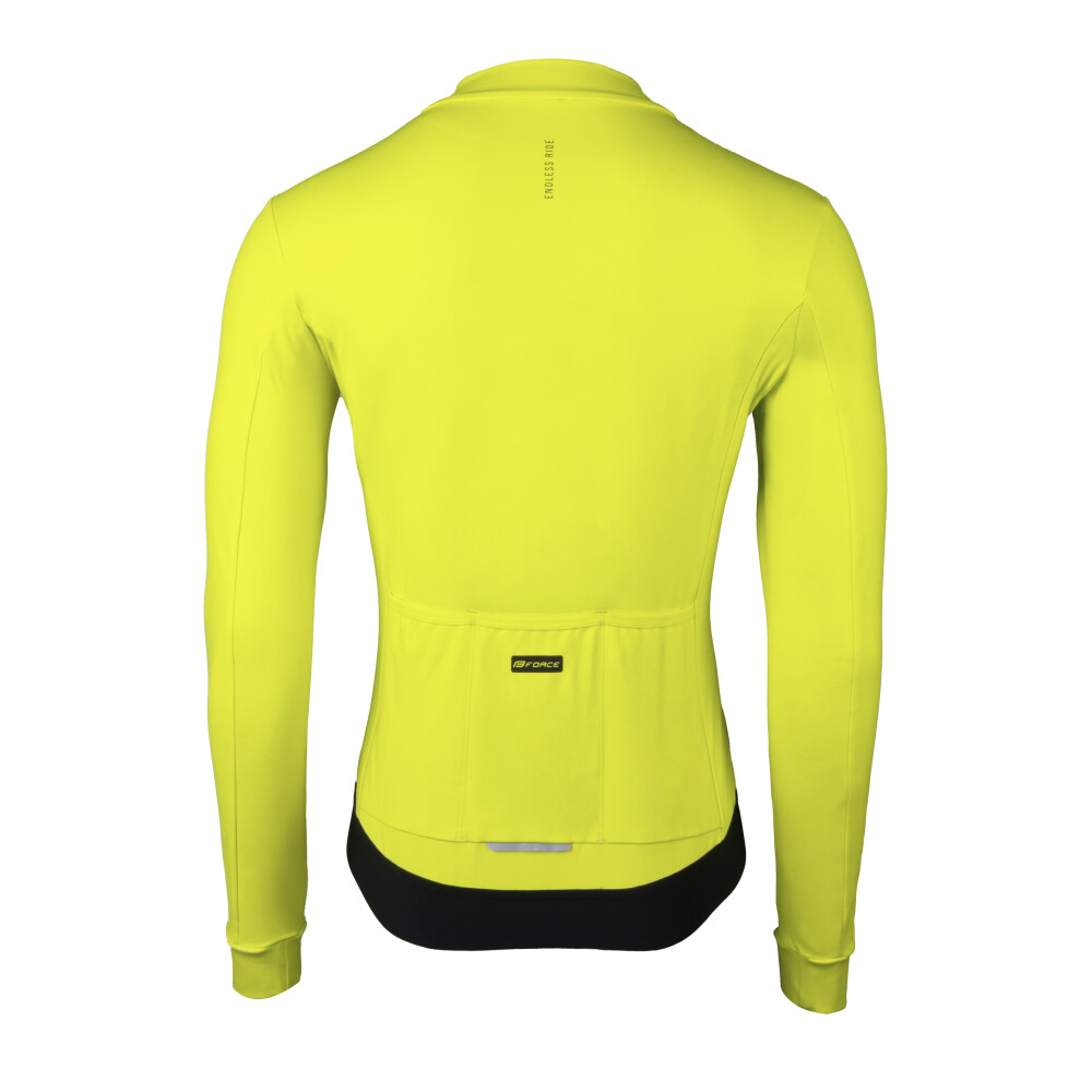 dres FORCE ENDLESS dlouhý rukáv, fluo