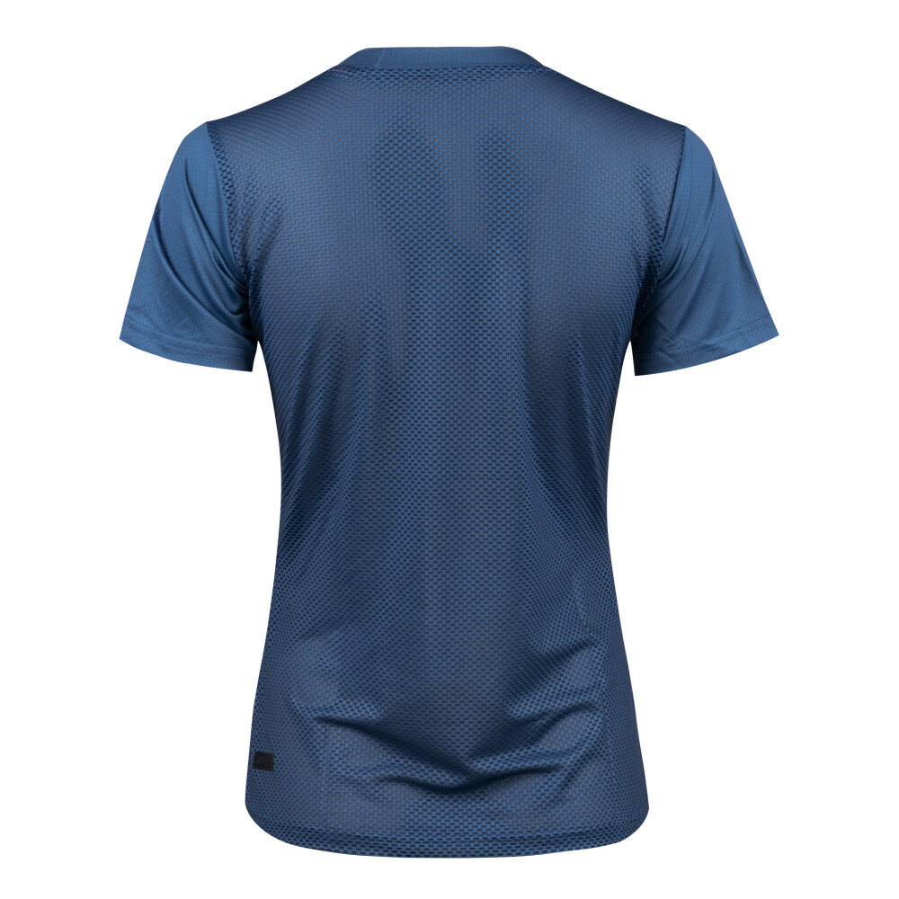 dres FORCE MTB MOUNT LADY kr. rukáv, modrý