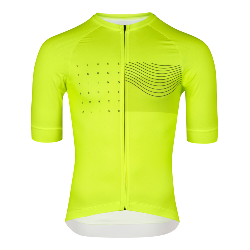 dres FORCE SWAY kr. rukáv, fluo
