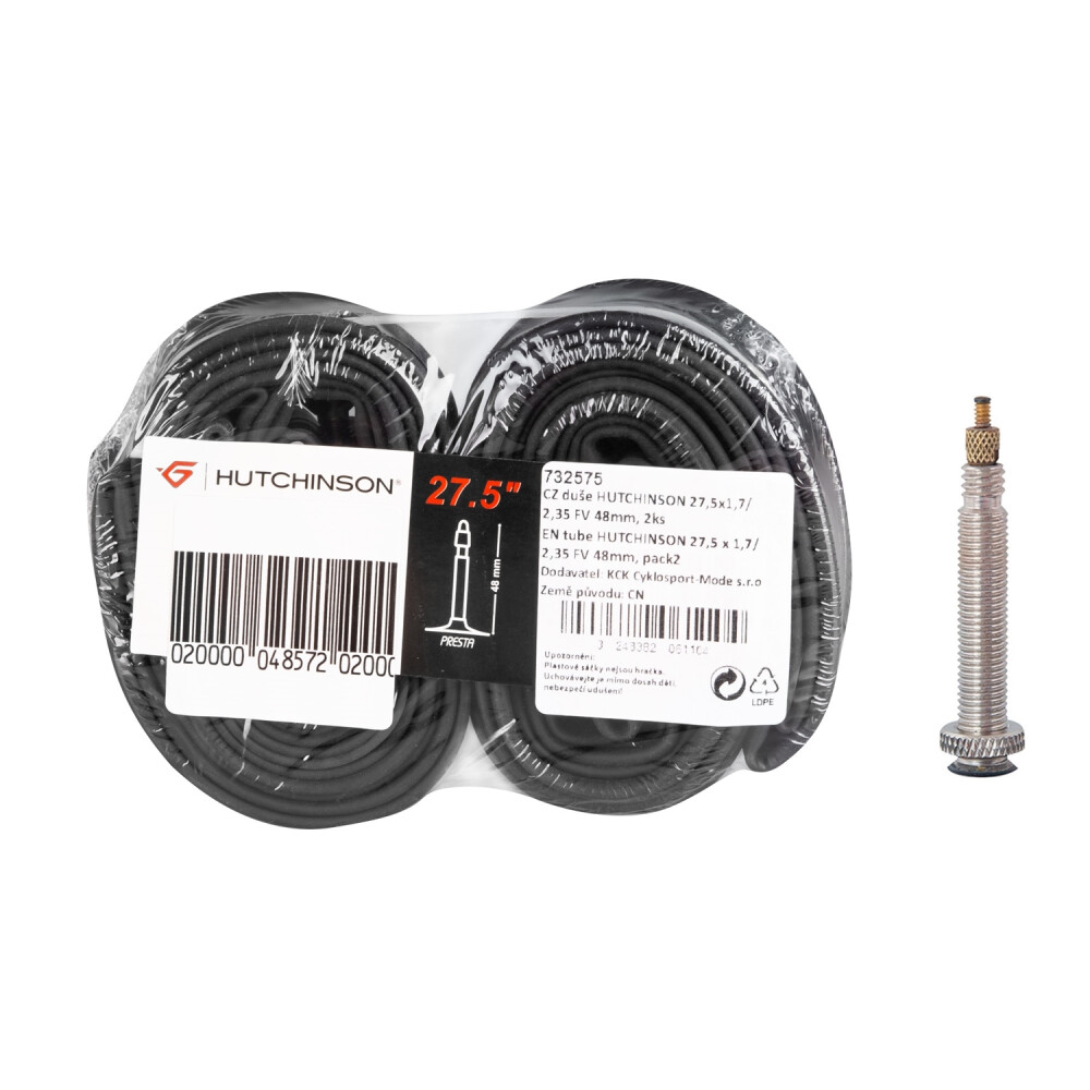 duše HUTCHINSON 27,5x1,7/ 2,35 FV 48mm, 2ks