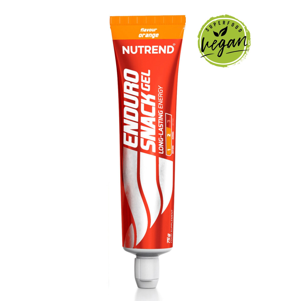Endurosnack gel, tuba, 75 g pomeranč