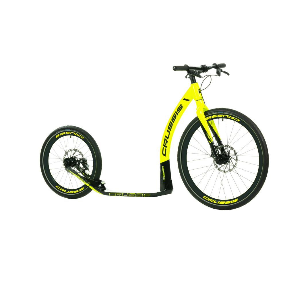 Crussis koloběžka Cobra Sport 4.2-1 žlutá/černá