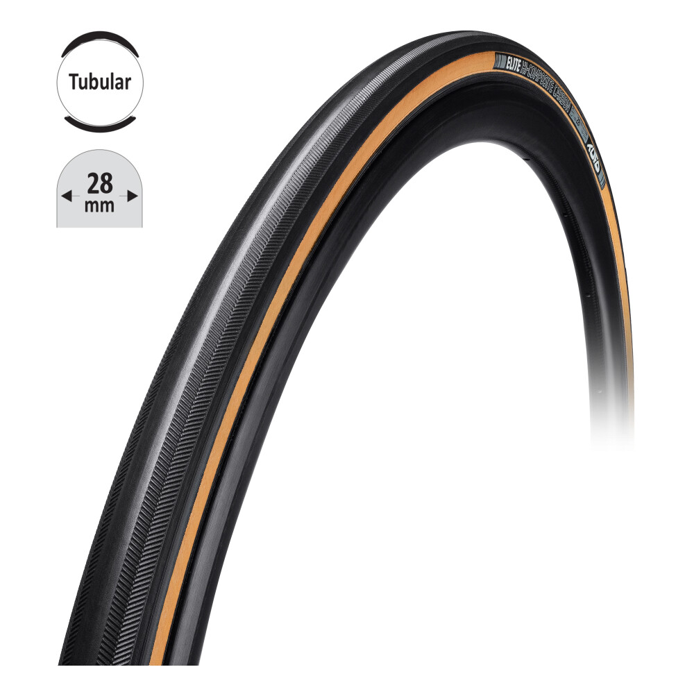galuska TUFO ELITE HiCC carbon 28 črn-béž 28"/28mm