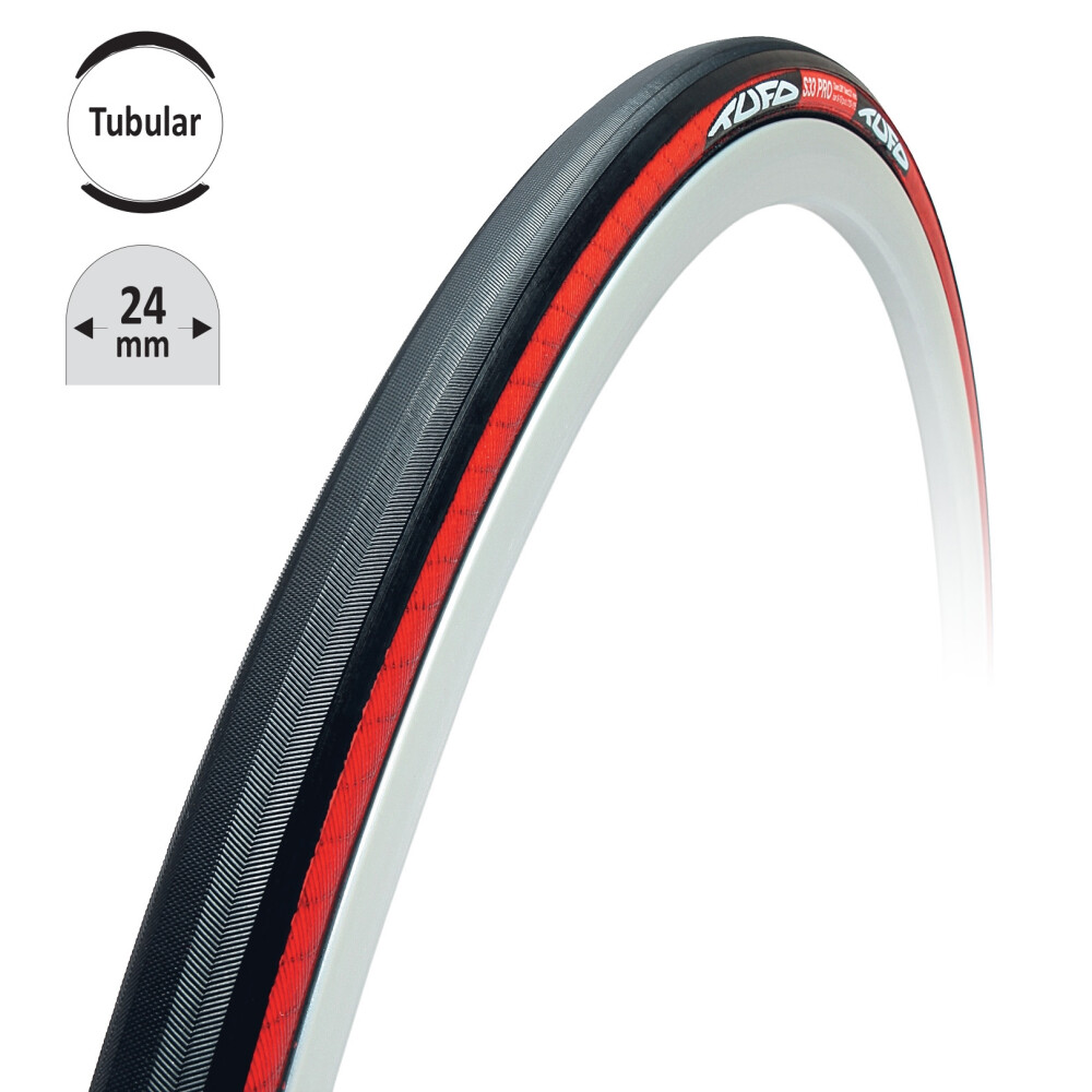 galuska TUFO S33 PRO 24 černo-červená 28"/24mm