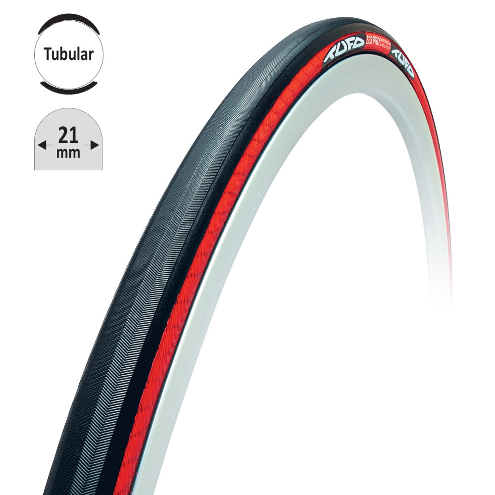 galuska TUFO S33 PRO černo-červená 28"/21mm