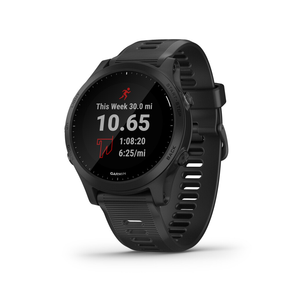 hodinky GARMIN Forerunner 945, Black Silicone Band