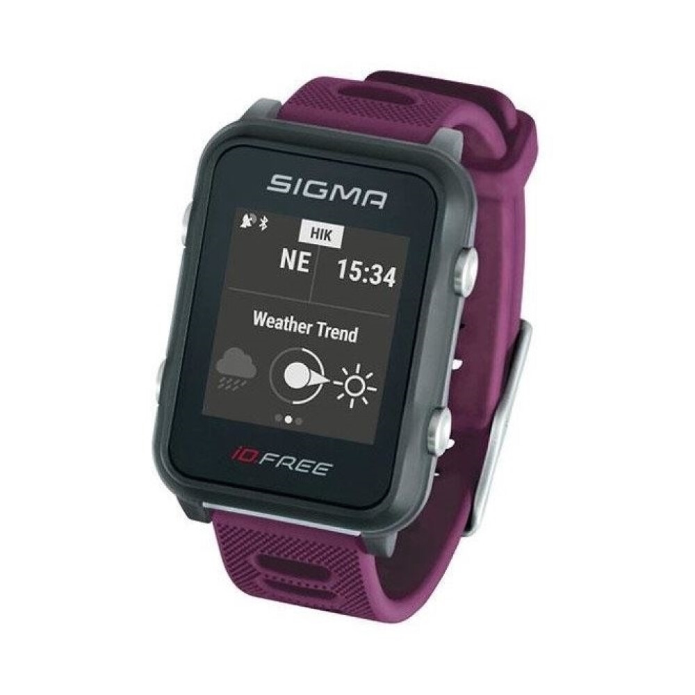 hodinky sportovní SIGMA iD.FREE, fialové