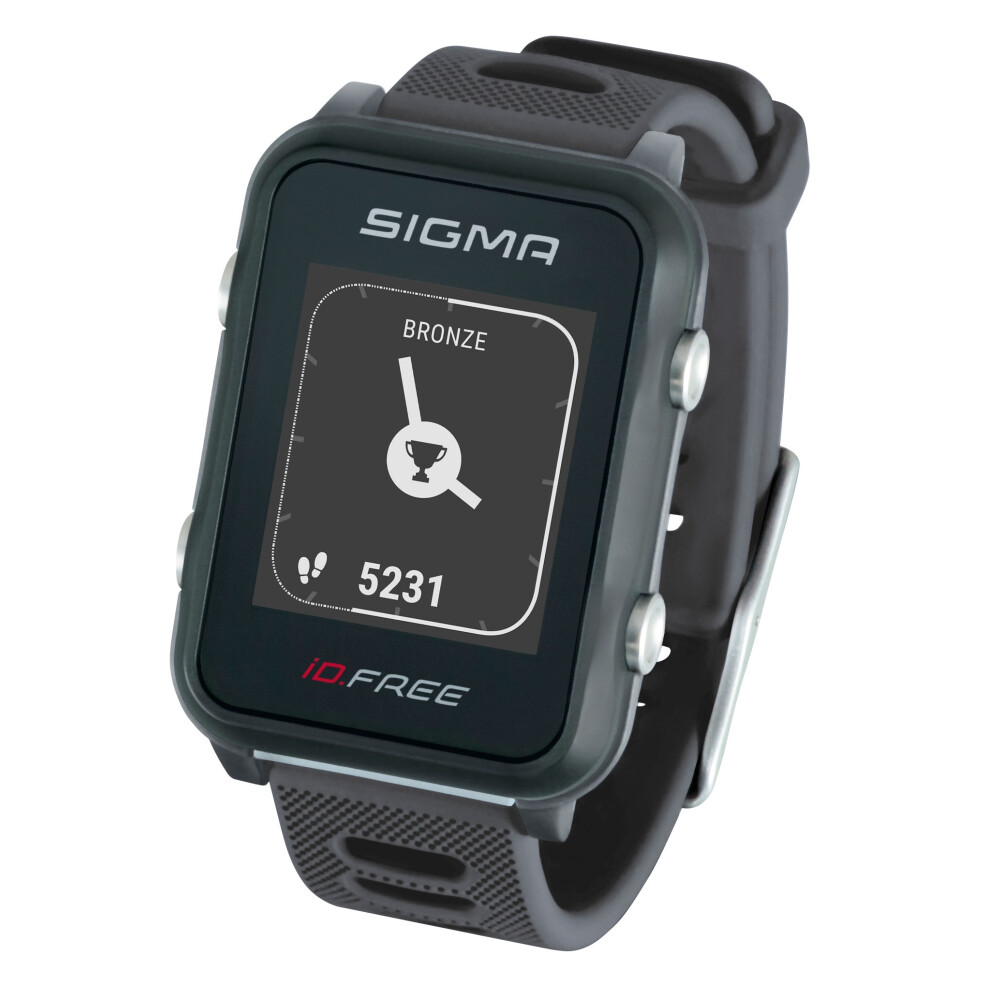 hodinky sportovní SIGMA iD.FREE, šedé