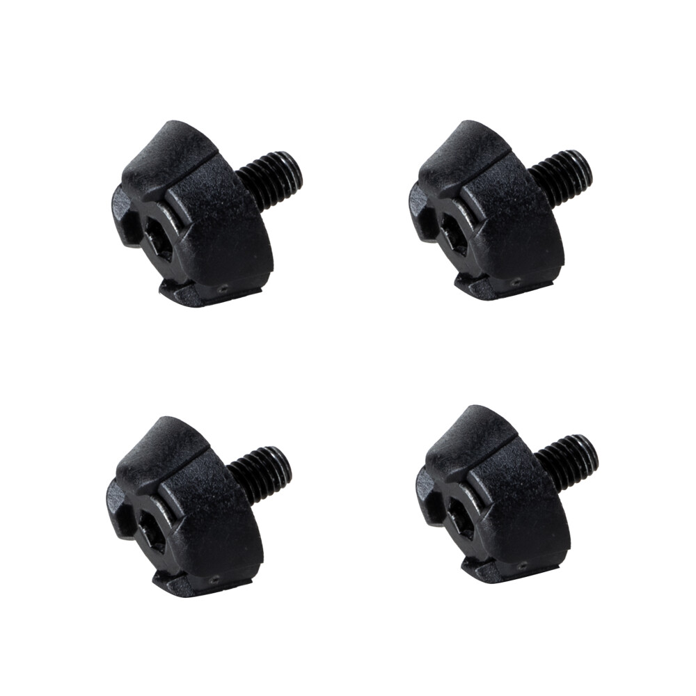 hroty na MTB tretry 4ks,  černé