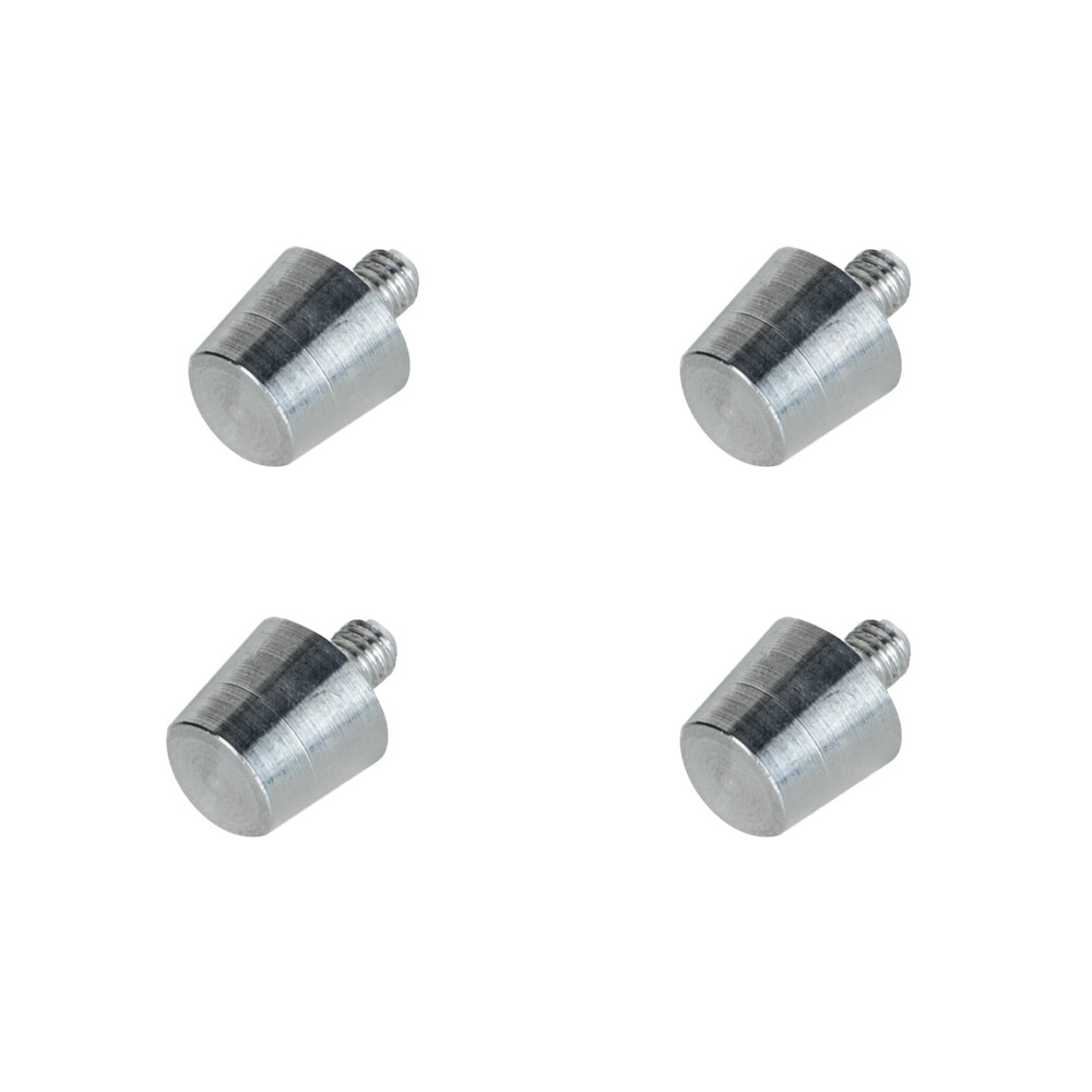 hroty na MTB tretry pro model REVOLT,4ks,stříbrné