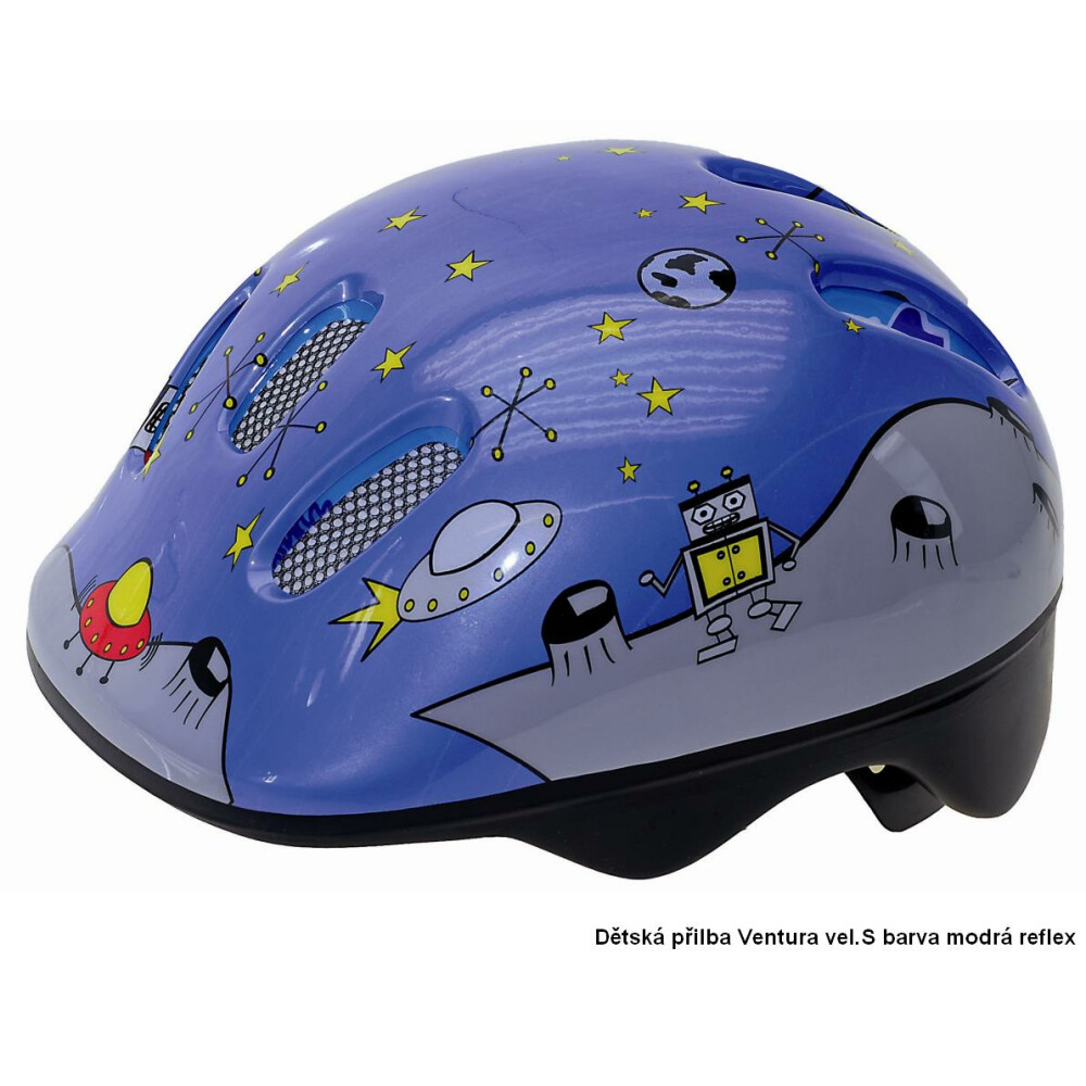 Ventura Dětská přilba VENTURA S (50-57cm) modrareflex