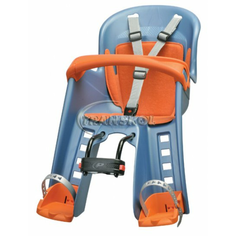 TRANSKOL Dětská sedačka POLISPORT Bilby Junior přední modrooranzova