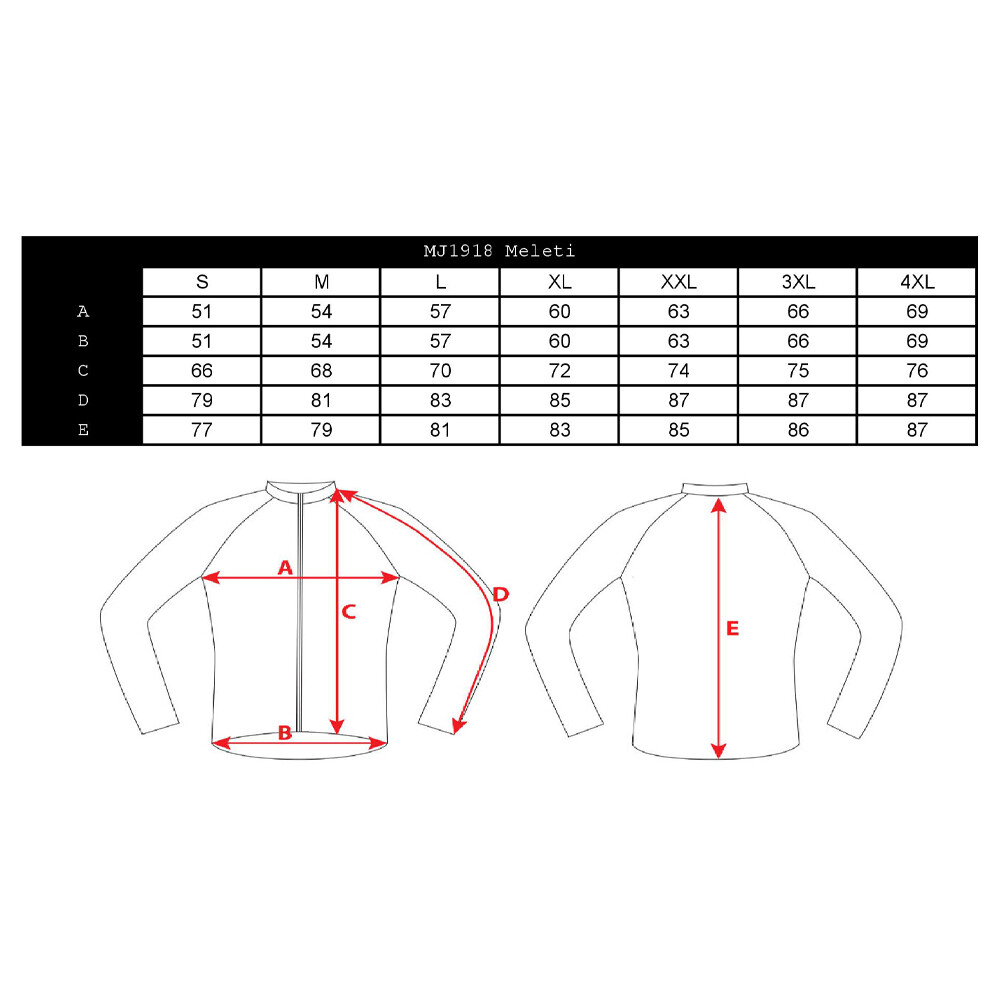 pánská enduro bunda Meleti 4XL